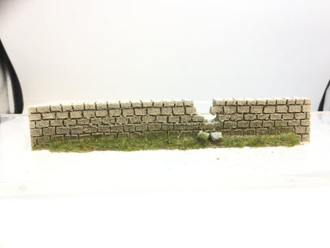 Javis PW3DAM OO Gauge Damaged Garden Walling