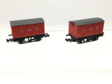 Lima 477 N Gauge LMS Vent Van 59673 x2