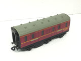 Hornby Dublo 4076 OO Gauge 6 Wheel Parcels Van Stove M32958 Maroon
