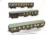Hornby Dublo 4035/4036/4037 OO Gauge Pullman Coaches