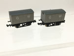 Lima 615 N Gauge Vent Van GWR x2
