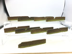 Job Lot of Javis PW3DBDAM OO Gauge Damaged Garden Walling Dark Brown