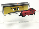 Bachmann 5406 N Gauge 36' Steel Caboose Santa Fe 3792