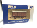 Dapol 4F-013-036 OO Gauge Gunpowder Van BR Bauxite 701059 Weathered