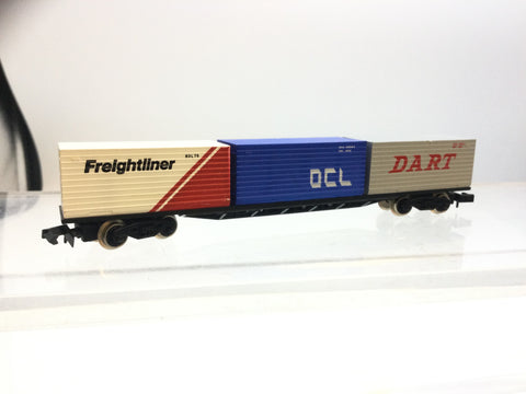 Graham Farish 3605 N Gauge Container Wagon