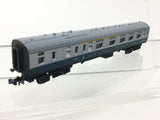 Minitrix N304 N Gauge BR Blue/Grey Brake Coach M21240