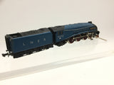 Minitrix N214 N Gauge LNER Blue Class A4 4498 Mallard (NEEDS ATTN)