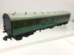 Hornby Dublo 4081 OO Gauge BR Green Suburban Composite Coach S46291 (L1)