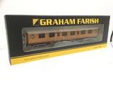 Graham Farish 376-200 N Gauge LNER Thompson First Corridor LNER Teak Effect