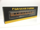 Graham Farish 376-250 N Gauge Thompson 3rd Class Corridor LNER Teak