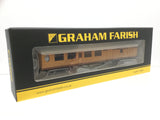 Graham Farish 376-275 N Gauge Thompson 3rd Class Brake Corridor LNER Teak