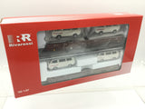 Rivarossi HR6458 HO Gauge DB Kls Flat Wagon Set w/Load (2) IV