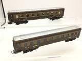 Marklin 4036 HO Gauge FS 2 Class Passenger Coach 3 Rail x2