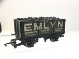 Hornby R118 OO Gauge 7 Plank Open Wagon Emlyn, Swansea Weathered