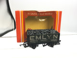 Hornby R118 OO Gauge 7 Plank Open Wagon Emlyn, Swansea Weathered