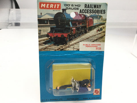 Merit 5123 OO Gauge Public Services Personnel Figures (Packeted)