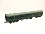 Graham Farish 374-817 N Gauge BR Green Mk1 First Open Coach