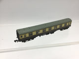 Graham Farish 374-804A N Gauge BR Choc/Cream Mk1 Restaurant Coach W8