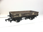 Bachmann 33-454 OO Gauge 3 Plank Wagon SR 62948 Weathered