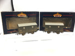 Bachmann 33-704 OO Gauge GWR Mogo Van 126342 x2 Weathered