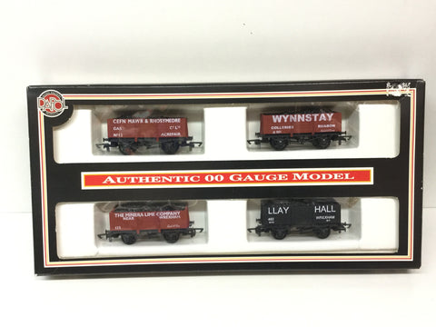Dapol B409 OO Gauge 5 Plank Wagons North Wales Private Owners Ltd Ed