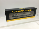 Graham Farish 377-676B N Gauge JPA Bogie Cement Tank Wagon VTG 'Castle Cement' Grey