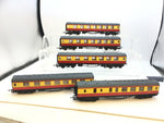 Hornby R437/R438 OO Gauge BR Red/Cream Stanier Coaches x5