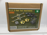 Proses PP-11 N Gauge Pack of 5 Model Railway Smart Tools