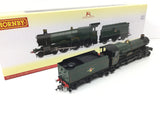Hornby R3205 OO Gauge BR Green Hall Class 4965 Rood Ashton Hall