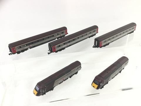 Graham Farish 371-481 N Gauge Cross Country 5 Car HST 125 Set