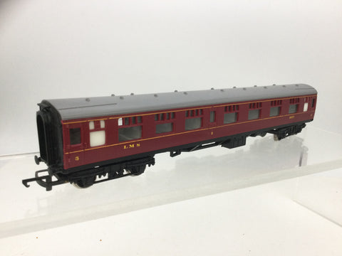 Hornby R935 OO Gauge LMS Mk 1 Third Class 2257 Maroon