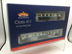 Bachmann 31-427C OO Gauge BR Blue/Grey 4CEP EMU 7106 (Weathered)