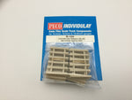 Peco IL-121 OO Gauge Concrete Type Sleepers w Rail Fixings