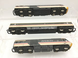 Hornby R397 OO Gauge HST Intercity Swallow 3 Car Set