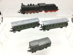 Piko 5/0525 HO Gauge DR BR 0-8-0 Steam Loco and Coaches Set