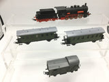 Piko 5/0525 HO Gauge DR BR 0-8-0 Steam Loco and Coaches Set