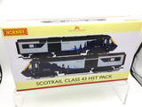 Hornby R3698 OO Gauge Scotrail HST Power Cars 43033/43183