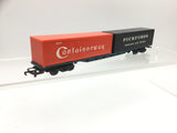 Hornby R634 OO Gauge Bogie Container Wagon