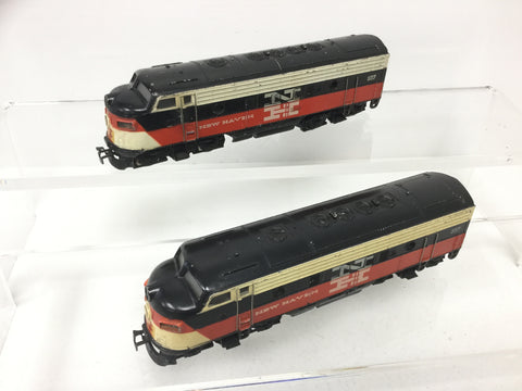 Marklin 3062/4062 HO/AC F7 Class Bo-Bo & Trailer Car Newhaven 3 Rail