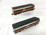 Marklin 3062/4062 HO/AC F7 Class Bo-Bo & Trailer Car Newhaven 3 Rail