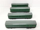 Hornby Dublo 4025/4026 OO Gauge BR/SR Green Suburban Coaches  S41060/S43374 x4