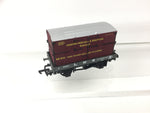 Bachmann 33-975 OO Gauge 1 Plank Wagon LMS Container