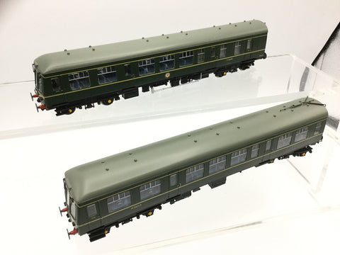Bachmann 32-900 OO Gauge BR Green 2 Car Class 108 DMU