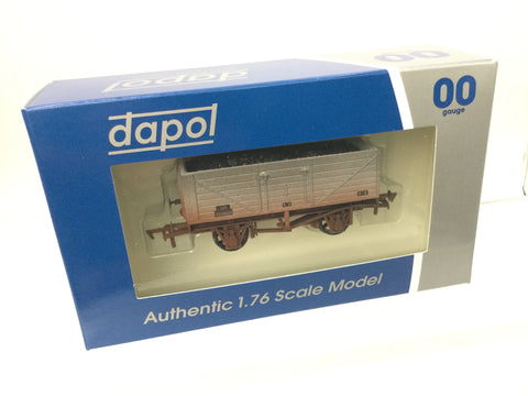 Dapol 4F-071-024 OO Gauge 7 Plank Wagon BR 238820 Weathered