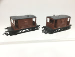 Hornby R016 OO Gauge BR Standard Brake Van B952698 x2