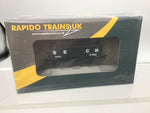 Rapido Trains 906002 OO Gauge 5 Plank Wagon SECR Grey 12522