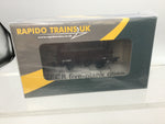Rapido Trains 906007 OO Gauge 5 Plank Wagon SR Brown w BR Markings S14271