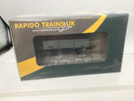 Rapido Trains 906018 OO Gauge 5 Plank Wagon BR Grey S14571