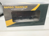 Rapido Trains 907008 OO Gauge 7 Plank Wagon SR Brown w BR Markings S28951