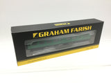 Graham Farish 374-432A N Gauge SR Bulleid Brake 3rd Semi Open Coach BR Malachite Green